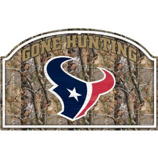 Wincraft Houston Texans Realtree Camo Wood Sign Each : Sports Fan Home Decor : Sports & Outdoors