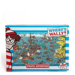 Wheres Wally   Being a Pirate Jigsaw Puzzle (1000 Pieces)      Toys