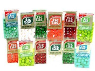 Tic Tac   Mix Assortment, .625 oz, 24 count : Candy Mints : Grocery & Gourmet Food