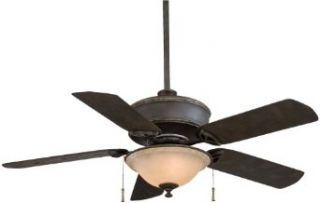 Minka Aire F621 BI AI Bolo Blk Iron Outdoor Ceiling Fan: Home Improvement