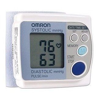 Omron Healthcare HEM 629N Portable Wrist Blood Pressure Monitor: Health & Personal Care
