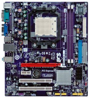 ECS NVIDIA Geforce7050PV nForce630a Single Chip Socket AM2 and Dual DDR2 Motherboard: Electronics