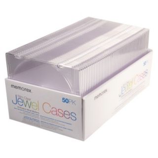 Memorex CD Slim Color Jewel Cases   50 pk.