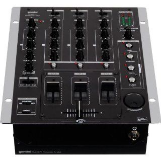 Gemini PS 626EFX 3 Channel DJ Mixer: Musical Instruments