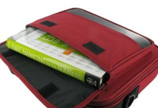 ASUS UL20A A1 12.1 Inch Netbook Carrying Bag Case (Classic Series   Red / Black): Computers & Accessories