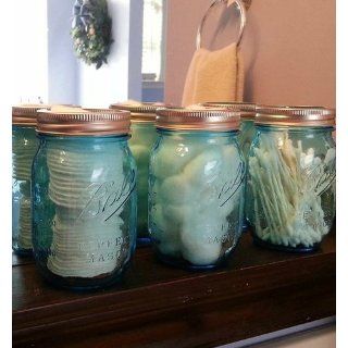 Ball Jar Heritage Collection Pint Jars with Lids and Bands, Set of 6: Kitchen & Dining