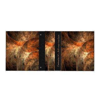 Autumn Riches Fractal Art 2.8" Binder