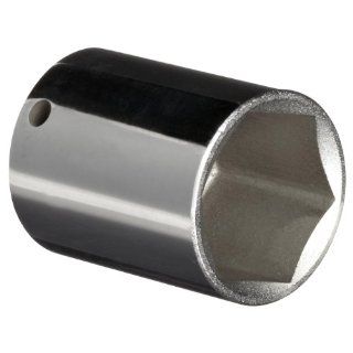 Martin B632 1" Type II Opening 3/8" Square Drive Socket, 6 Points Standard, 1 5/8" Overall Length, Chrome Finish: Socket Wrenches: Industrial & Scientific