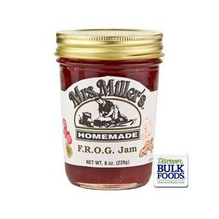 Mrs. Miller's F.R.O.G. Jam, 8 ounces (3 Jars) : Jams And Preserves : Grocery & Gourmet Food