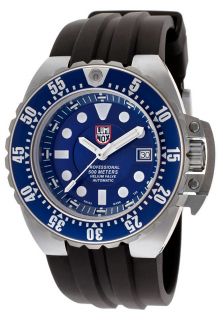 Luminox 1513  Watches,Mens Deep Dive Automatic Blue Dial Black Rubber, Casual Luminox Quartz Watches