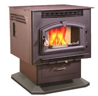 American Harvest 52,300 BTU Pellet Stove with Exhaust Blower: Home & Kitchen