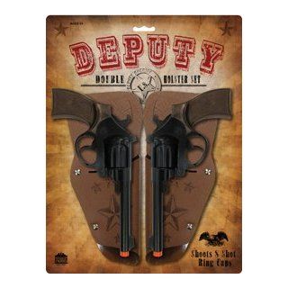Deputy Double Holster Gun Set: Toys & Games