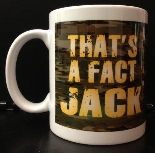 Thats a Fact Jack Camo Coffee Mug: Duck Dynasty Coffee Mug: Kitchen & Dining