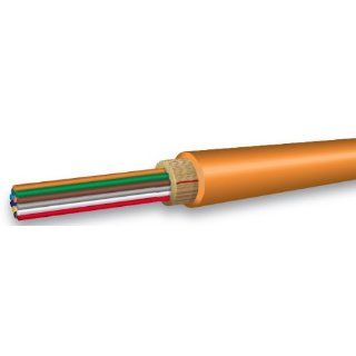 DX006SWLS9OP   OCC 6 Fiber 10GB Plenum Indoor Distribution Cable, 62.5 um, Orange Jacket: Industrial & Scientific