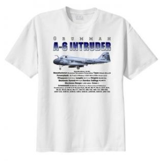 Grumman A 6 Intruder Attack Aircraft WarbirdShirtsTM Men's Short Sleeve T Shirt: Clothing