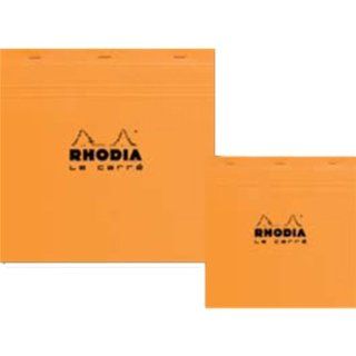 Rhodia Classic Orange Notepad 8.25X8.25 SQ Grid: Everything Else