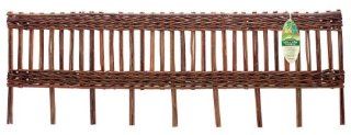 Gardman R656 48 Inch Classic Willow Edging Panels (Discontinued by Manufacturer) : Outdoor Decorative Fences : Patio, Lawn & Garden