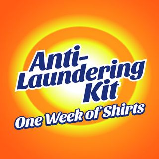 Anti Laundering Kit   One Week of Shirts