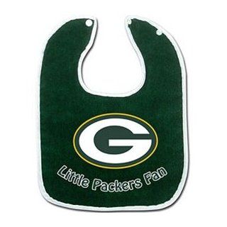 Green Bay Packers Team Color Green Baby Bib : Infant And Toddler Sports Fan Apparel : Sports & Outdoors