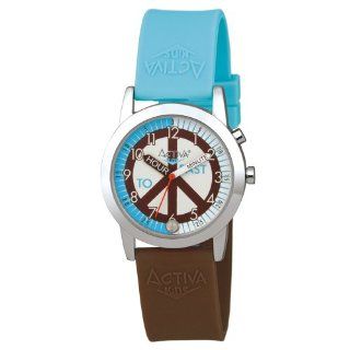 Activa By Invicta Kids' SV671 020 Time 2 Learn Peace Out Watch: Watches