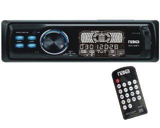 Naxa NX 667 In Dash 400 Watt CD MP3 Player AM FM Car Stereo w/USB + SD : Vehicle Cd Digital Music Player Receivers : Car Electronics