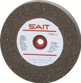 United Abrasives/SAIT 28105 6 by 1 by 1 GC120 Bench Grinding Wheel Vitrified, 1 Pack: Home Improvement