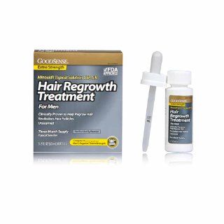 Good Sense Minoxidil Topical Solution 5% Hair Regrowth Treatment, 6 Fluid Ounce : Beauty