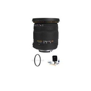 Sigma 17 50mm f/2.8 EX DC OS HSM Auto Focus Lens Kit, for Nikon Digital SLR Cameras, with Tiffen 77mm UV Wide Angle Filter, Professional Lens Cleaning Kit, : Digital Slr Camera Lenses : Camera & Photo