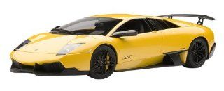 Lamborghini Murcielago LP670 4 SV, Giallo Orion/Yellow in 1:18 Scale by Auto Art: Toys & Games