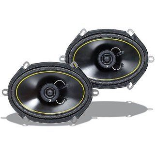 Kicker 07DS680 6 Inch X 8 Inch 152mm X 203mm Coax Speakers (Pair) : Vehicle Speakers : Car Electronics