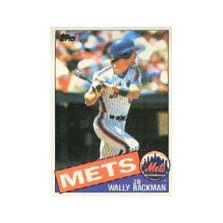 1985 Topps #677 Wally Backman at 's Sports Collectibles Store