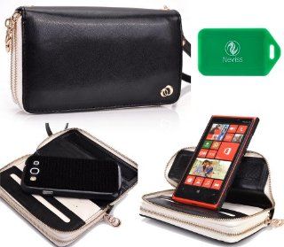 Nokia Lumia 920 Runway series wristlet wallet in Black PLUS bonus NEVISS luggage tag: Computers & Accessories