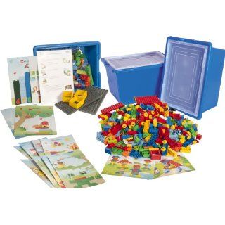 LEGO Education DUPLO Creative Builder & XL Bulk Set Combo Pack 992124 (684 Bricks, 12 Building Cards): Industrial & Scientific