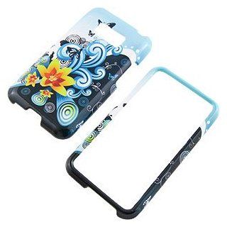 Yellow Lily Protector Case for LG Optimus Elite LS696: Cell Phones & Accessories