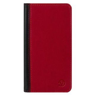 VG Standing Wallet Pouch Case (Red) for Samsung Galaxy Note 3 / III Smartphone + SumacLife TM Wisdom Courage Wristband: Cell Phones & Accessories