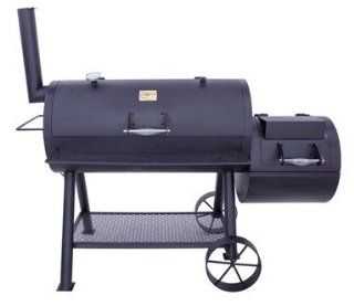 Char Broil 13201747 05 Longhorn Offset Smoker/Grill : Patio, Lawn & Garden