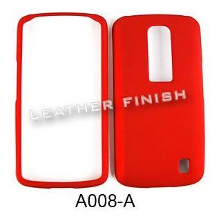 For Lg Optimus Net P690 Non Slip Red Matte Cover Case Accessory: Cell Phones & Accessories