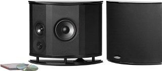 Polk Audio LSiM702 F/X High Performance Surround Speaker, 1 Pair, (Black): Electronics