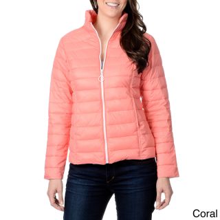 Nuage Nuage Leonardo Womens Stand Collar Faux Down Jacket Pink Size S (4 : 6)