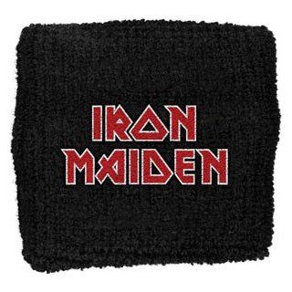 Iron Maiden Logo (The Final Frontier) Athletic Wristband: Clothing