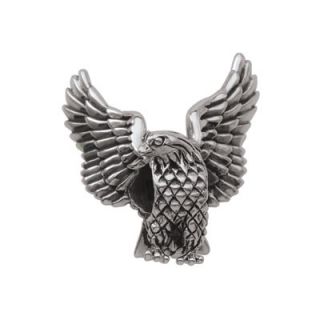 silver soaring eagle bead orig $ 40 00 now $ 34 00 add to bag send