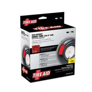 Tire Aid 4.80 x 4.00 x 8 Wheelbarrow Inner Tube with Sealant