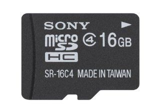 Sony 16GB Class 4 Micro SDHC Memory Card (SR16A4/TQMN): Computers & Accessories