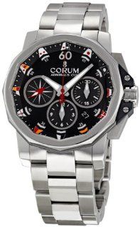 Corum Admirals Cup Challenge Blue Dial Chronograph Mens Watch 75369320V701AB92: Corum: Watches