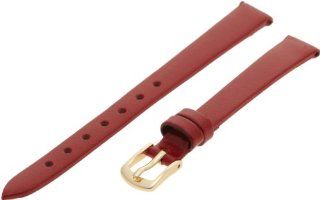 Hadley Roma Women's LSL702RQ 100 10 mm Red Genuine Leather Watch Strap: Watches