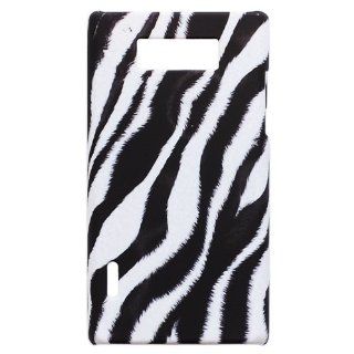 Bfun Black Zebra Hard Cover Case Skin For For LG OPTIMUS L7 P705/P705G/700: Cell Phones & Accessories