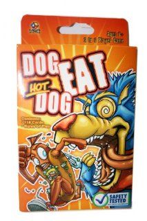Dog Eat Hot Dog Card Game: Toys & Games