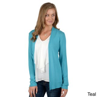 Hailey Jeans Co Hailey Jeans Co. Juniors Open Front Long Sleeve Cardigan Blue Size S (1 : 3)