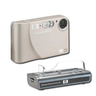 HP R727 6.2 MP Digital Camera with 3x Optical Zoom and Camera Dock : Point And Shoot Digital Cameras : Camera & Photo