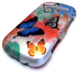 Samsung R720 Admire Vitality Butterfly Design Hard Case Cover Skin Protector Metro PCS Cricket Cell Phones & Accessories